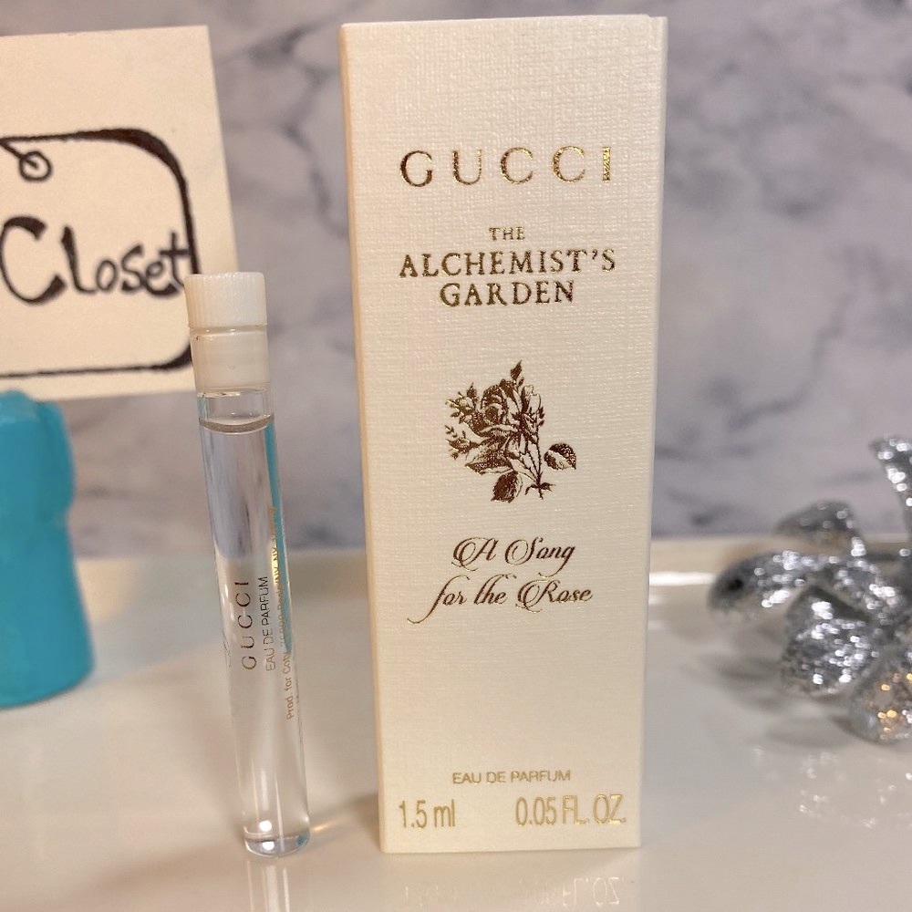 Gucci The Alchemist's Garden A Song for the Rose EDP-Sample 1.5ml,0.05oz-BOX-NEW - Picture 2 of 10